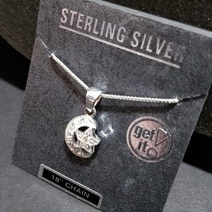 🌞Sterling Silver Moon & Star Necklace #3